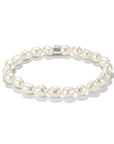 Stainless Steel Freshwater Pearl Bracelet