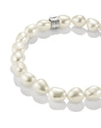 Stainless Steel Freshwater Pearl Bracelet