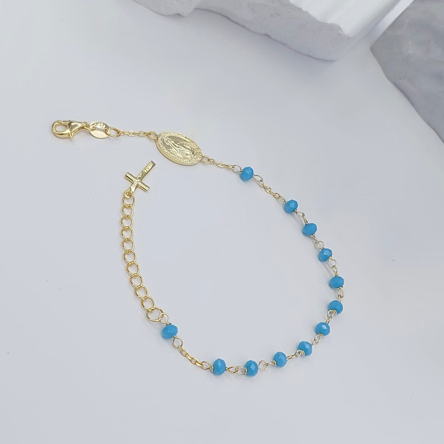 ROSARY BRACELET - STERLING SILVER