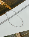 TINY TWIST BRACELET - STERLING SILVER