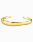 THOMAS SABO Bangle in organic shape gold