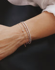 Ania Haie Silver Sparkle Bezel Bracelet