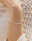 Ania Haie Silver Pave Bar Bracelet