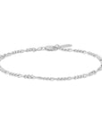 Ania Haie Silver Filia Curb Chain Bracelet