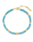 Ania Haie Gold Lab Created Turquoise Bracelet
