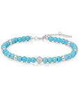 Ania Haie Silver Lab Created Turquoise Bracelet