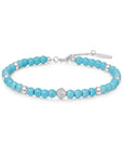 Ania Haie Silver Lab Created Turquoise Bracelet