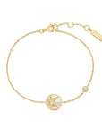 Ania Haie Gold Star Mother-of-Pearl Bracelet