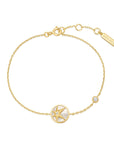 Ania Haie Gold Star Mother-of-Pearl Bracelet