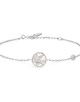 Ania Haie Silver Star Mother-of-Pearl Bracelet