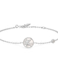 Ania Haie Silver Star Mother-of-Pearl Bracelet