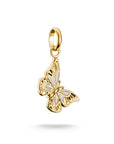 THOMAS SABO Connect Charm butterfly Gold