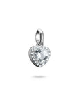 THOMAS SABO Connect Charm heart with stones