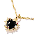 THOMAS SABO Connect Charm black vintage heart Gold