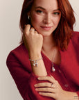 THOMAS SABO Connect Charm Pearl Snoopy & Woodstock PEANUTS