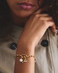 Gold-Plated June Birthstone Charm