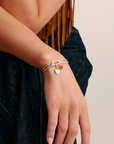 THOMAS SABO Connect Textile Bracelet Beige