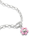 Hello Kitty Charm pink flower