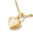Gold-Plated Heart Charm