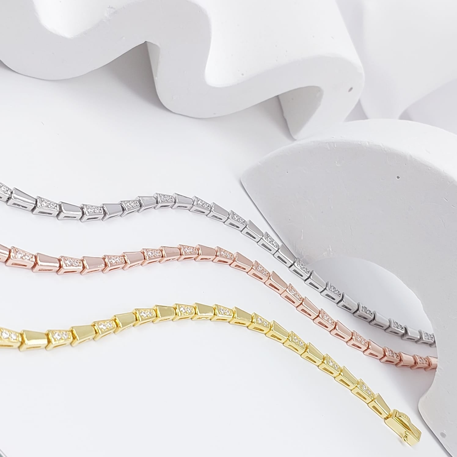 SERPENTINE BRACELET - STERLING SILVER