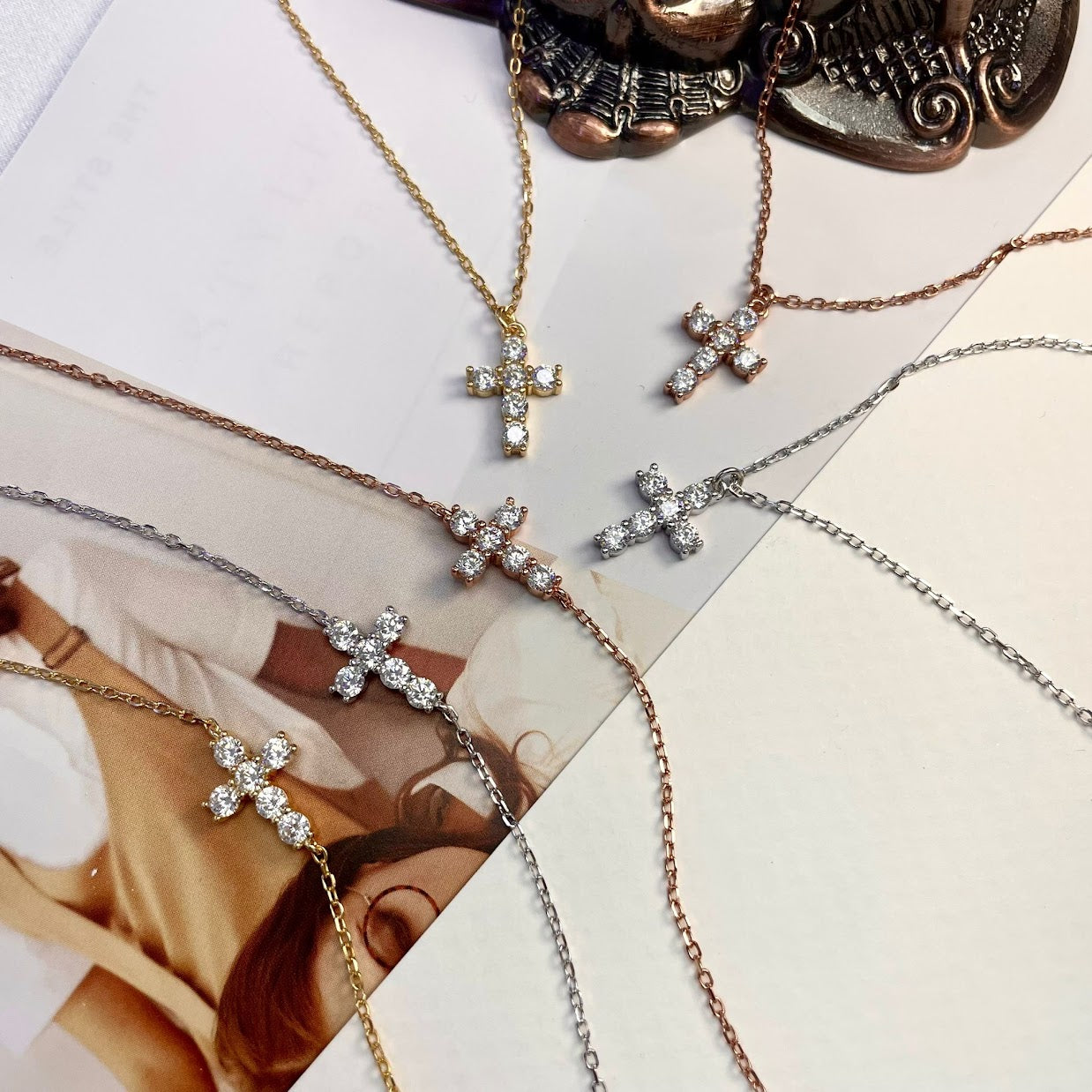 KAILANI CROSS BRACELET - STERLING SILVER