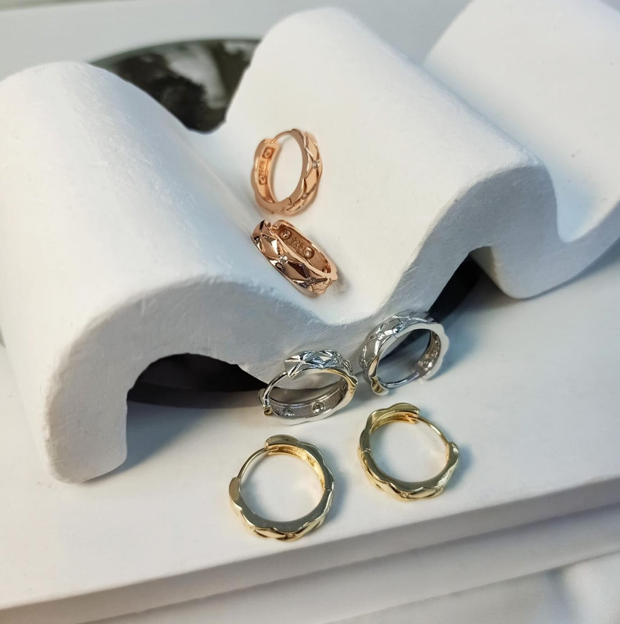 COCO HUGGIES - STERLING SILVER