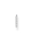 THOMAS SABO Single Hoop Earring White Stones