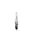 THOMAS SABO Crystal Single Hoop Earring with Black Onyx