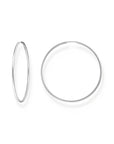 THOMAS SABO Hoop Earrings Large Silver