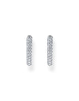 THOMAS SABO Hoop earrings with white zirconia pavÃÂé