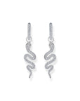 THOMAS SABO Single hoop earring with white stones