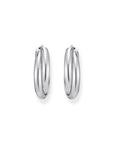 THOMAS SABO Hoop earrings intertwined design silver