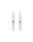 THOMAS SABO Classic Hoop earrings in wider shape silver