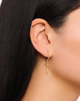 THOMAS SABO Romance Hoop earrings Snake & Cross