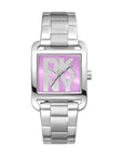 DKNY Iconic - City Maxi Silver Stainless Steel 29x37mm Watch