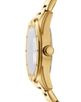 DKNY Logo -Chambers Midi Gold Stainless Steel 34mm Watch