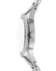 DKNY Evening -Parsons Glitz Silver Stainless Steel 38mm Watch