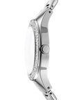 DKNY Evening -Parsons Glitz Silver Stainless Steel 38mm Watch