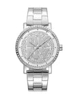 DKNY Logo -Soho Logo Silver Stainless Steel 36mm Watch