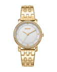 DKNY Evening -Astoria Glitz Gold Stainless Steel 32mm Watch