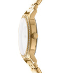 DKNY Evening -Astoria Glitz Gold Stainless Steel 32mm Watch