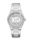 DKNY Logo Silver Stainless Steel 33mm Watch