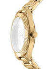 DKNY Logo Gold Stainless Steel 33mm Watch