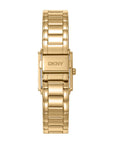 DKNY Evening Gold Stainless Steel 23x30mm Watch