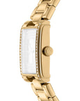 DKNY Logo Gold Stainless Steel 23x30mm Watch