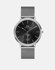 Daniel Wellington Classic Multi-Eye 40 Sterling S Onyx Watch