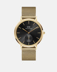 Daniel Wellington Classic Multi-Eye 40 Evergold G Onyx Watch