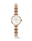 Daniel Wellington Petite Mini Arch 3-link White Rose Gold