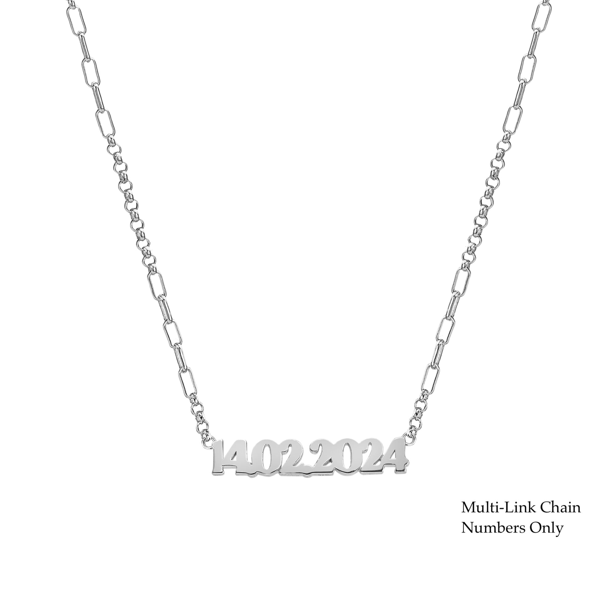 PERSONALISED NECKLACES - STERLING SILVER