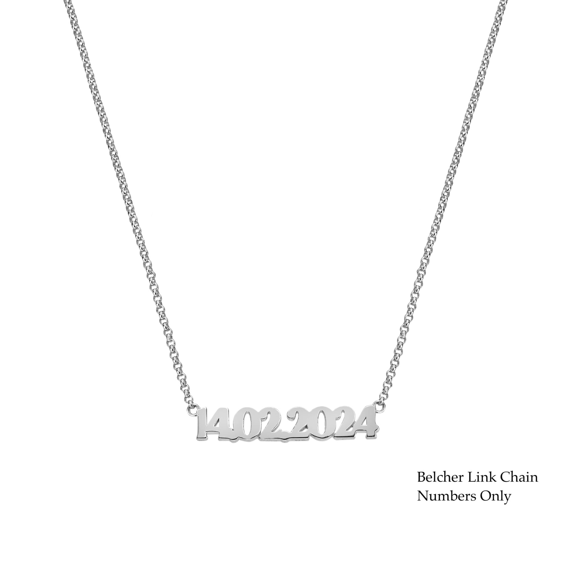 PERSONALISED NECKLACES - STERLING SILVER